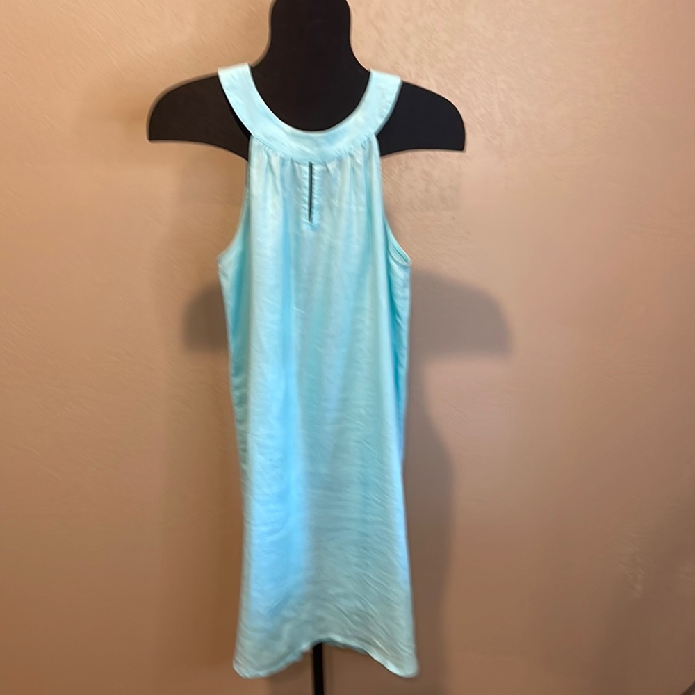 ST. TROPEZ West 100 Linen Sleeveless Dress Size Medium
